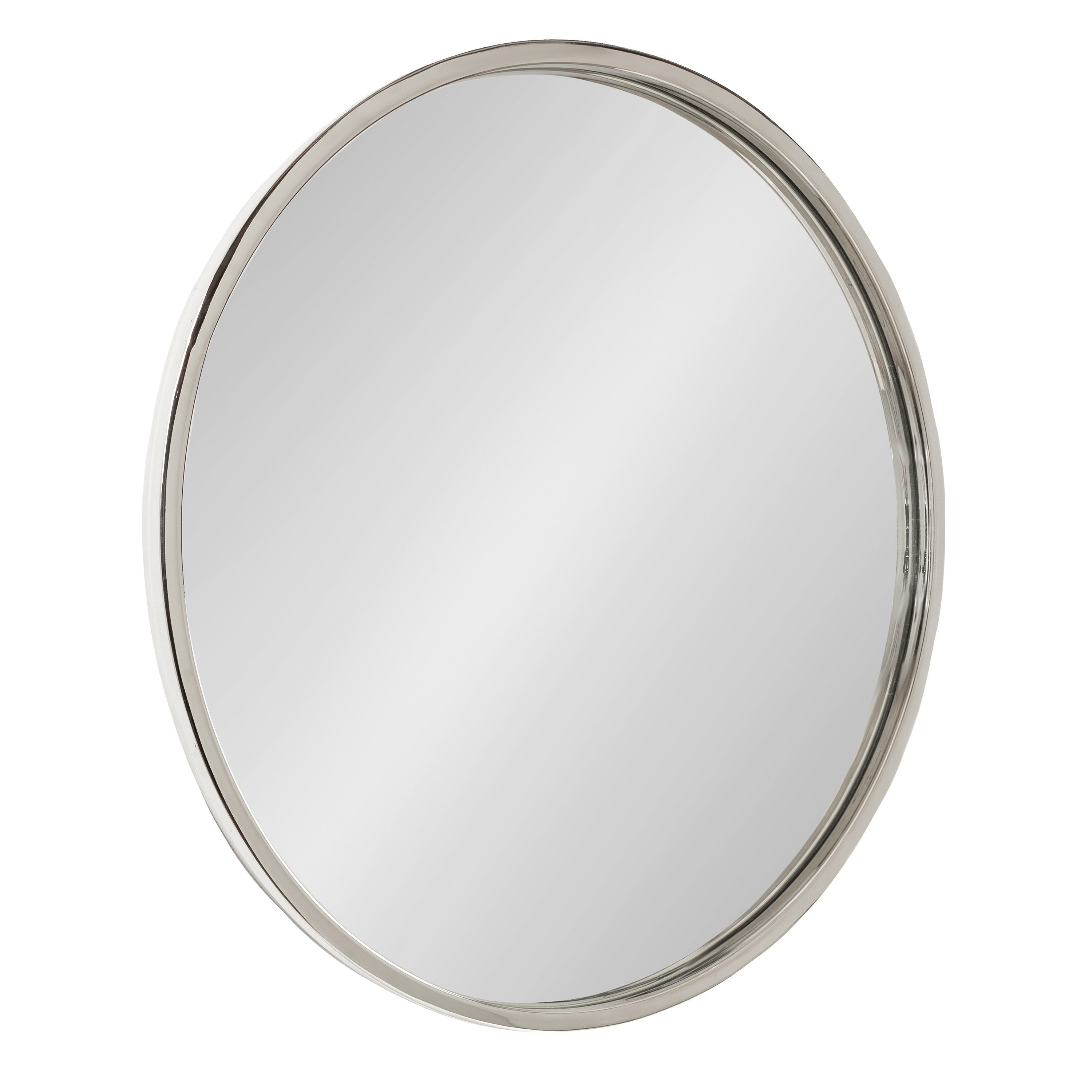 Round Mirror Silver 28" Diameter 1
