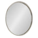 Round Mirror Silver 28" Diameter 1