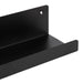 Floating Shelf 2 Piece - 24" Black 3