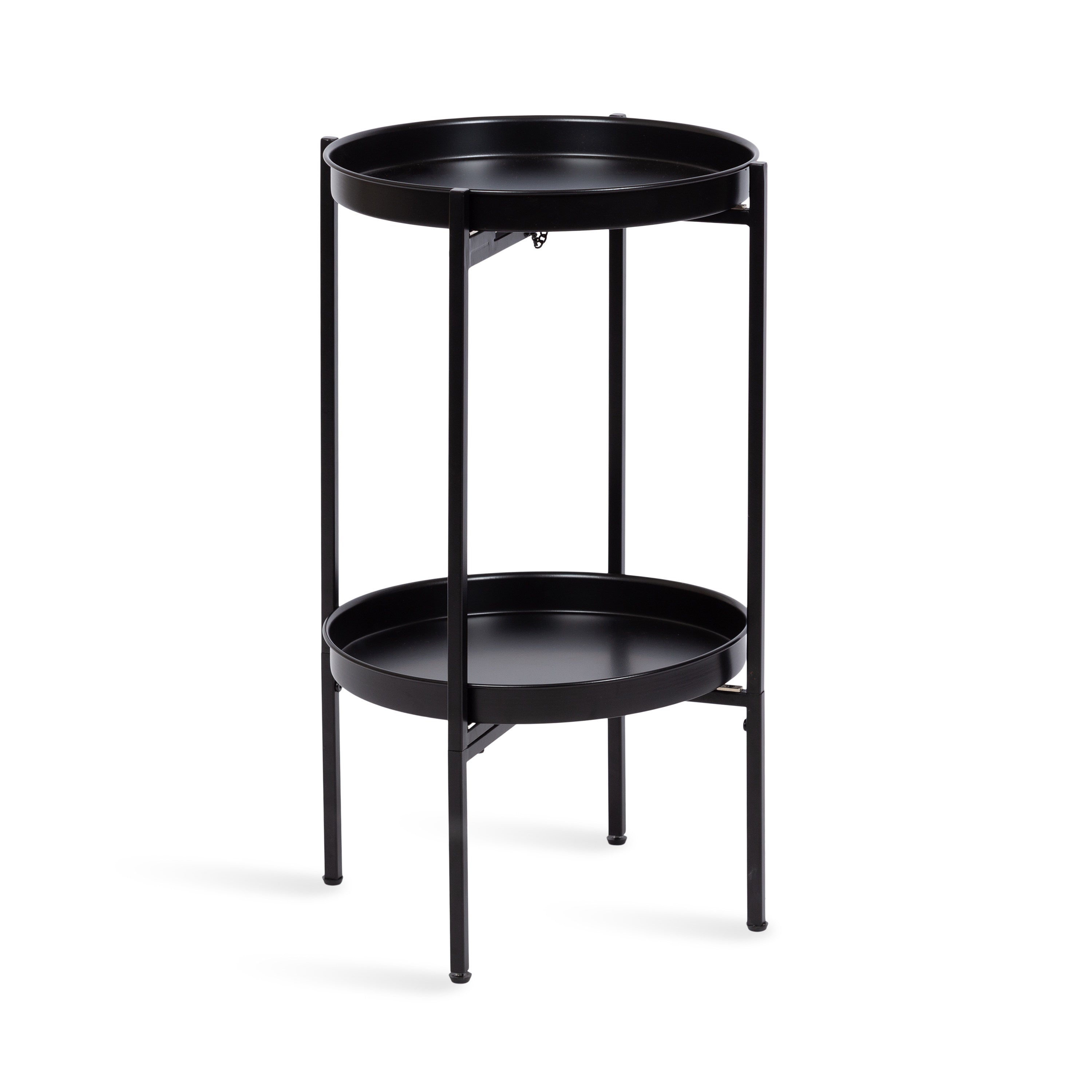 Side Table Black 16x16x26 1