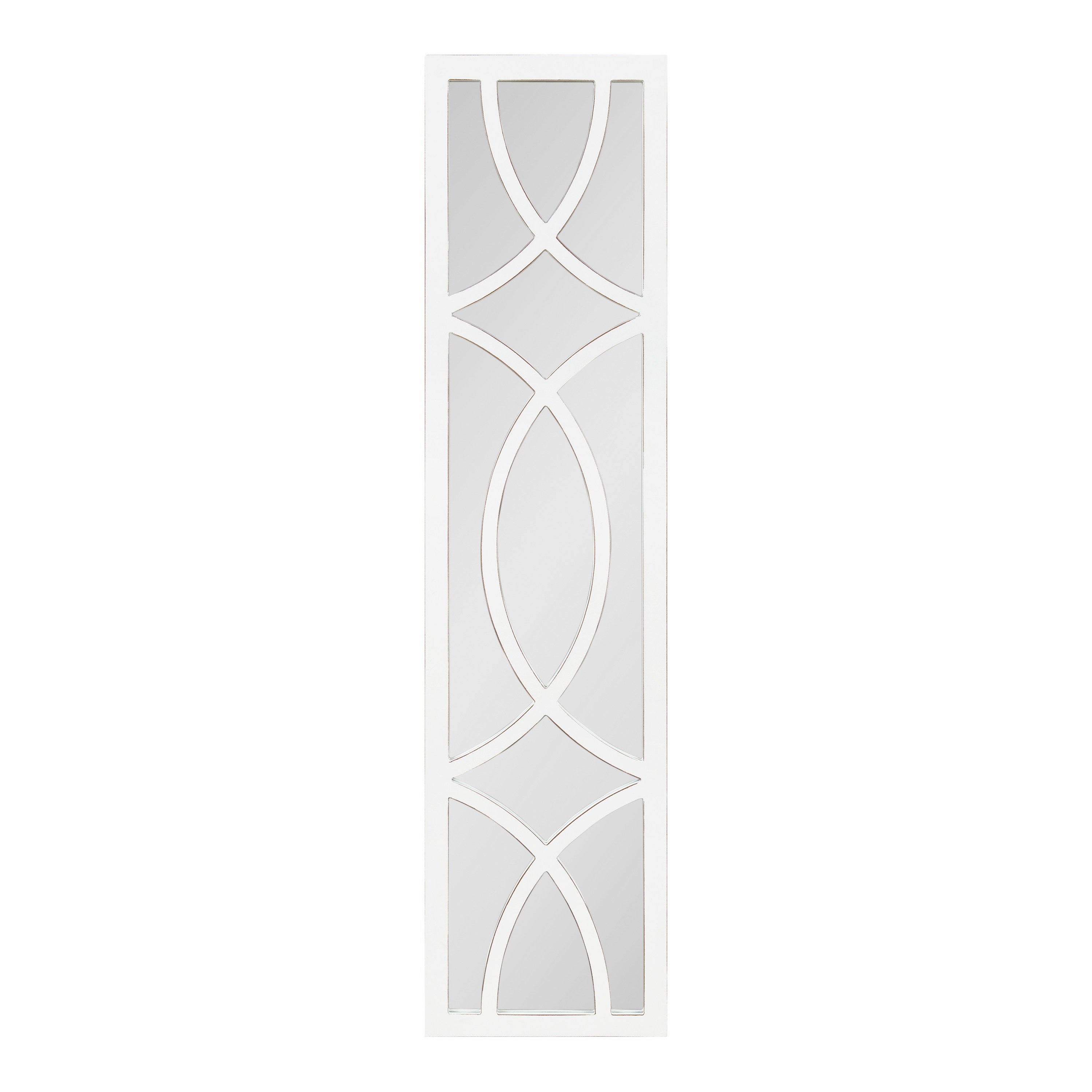 Kate and Laurel Tolland Decorative Wooden Panel Wall Mirror, 12