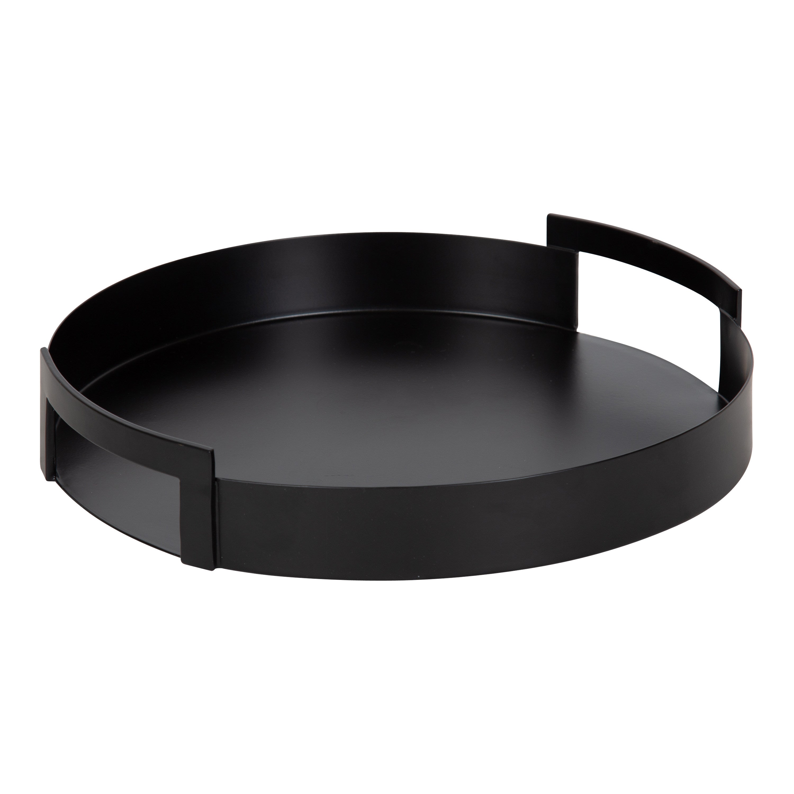 Single Tray Black 15" Diameter 1
