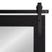 Rectangle Mirror Black 40x26 3