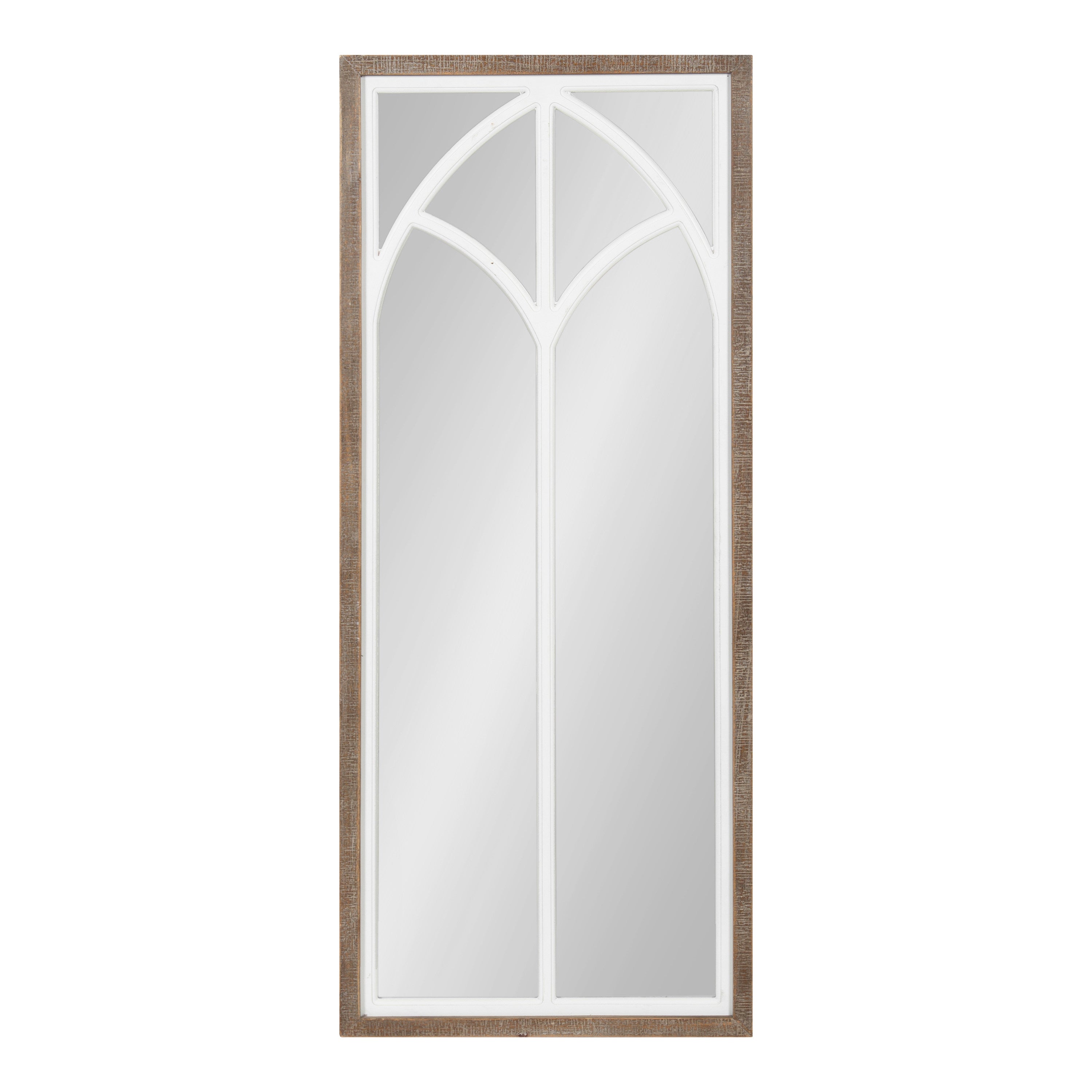 Decorative Mirror Rustic Brown 19x47 2