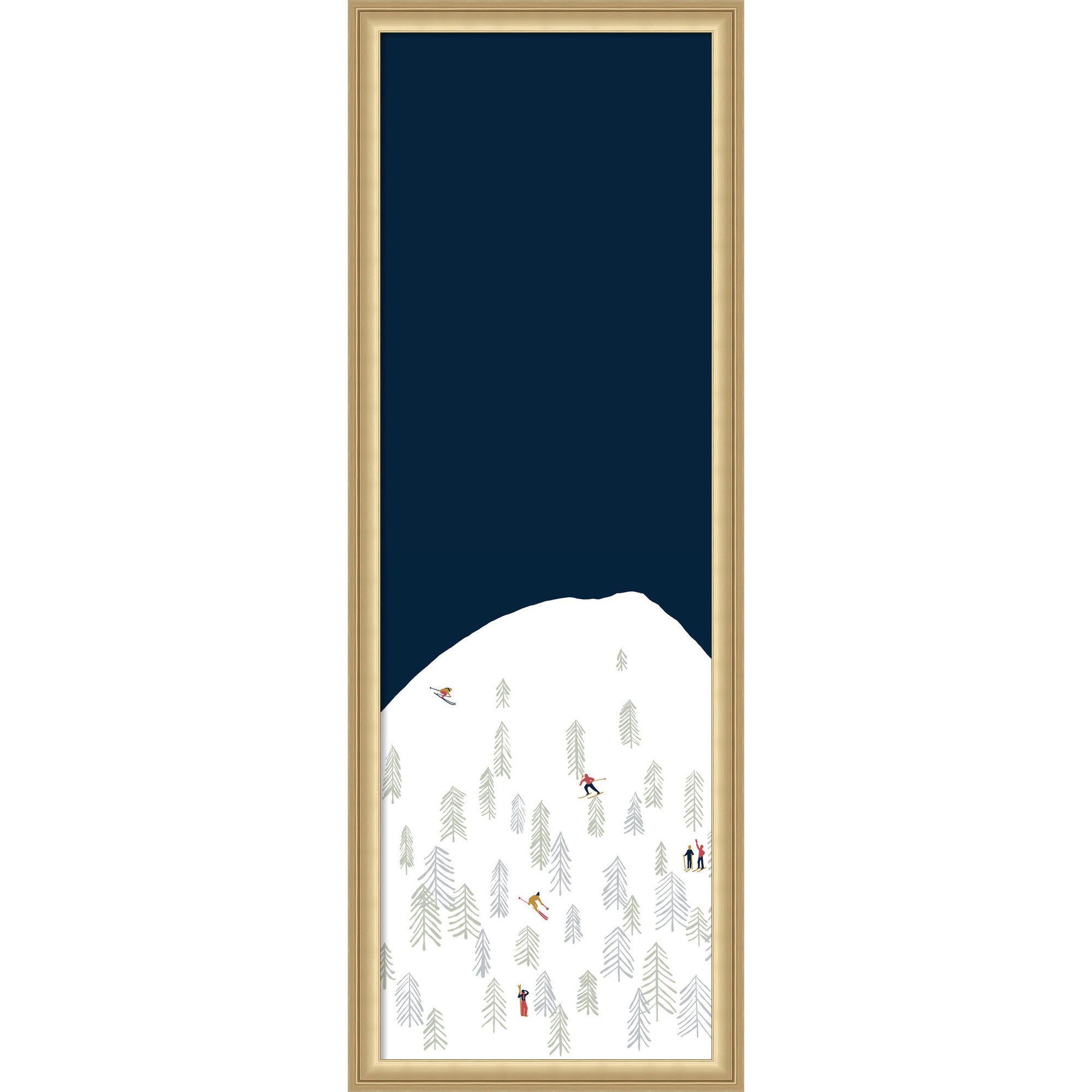 Magnetic Canvas 14x38 Florence Gold 1