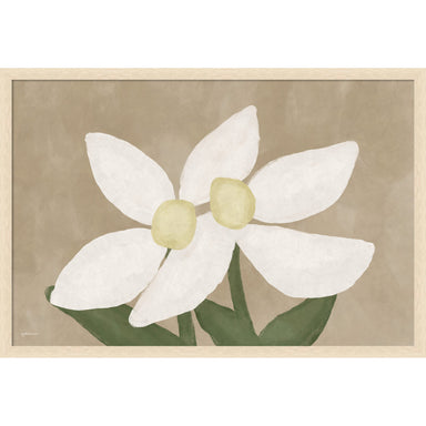 Mounted Canvas 38x26 Woodgrain Stripe Blonde 1