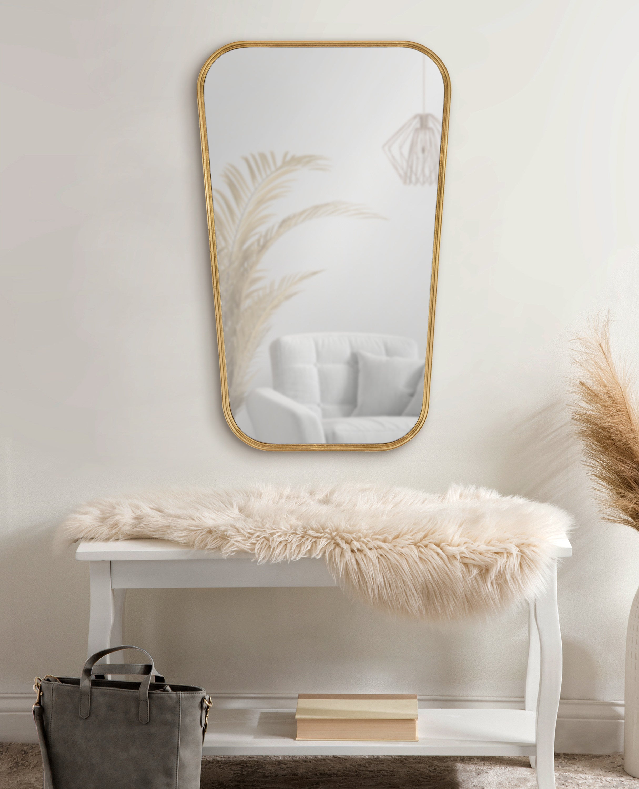 Irregular Mirror Gold 20x32 6
