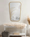 Irregular Mirror Gold 20x32 6