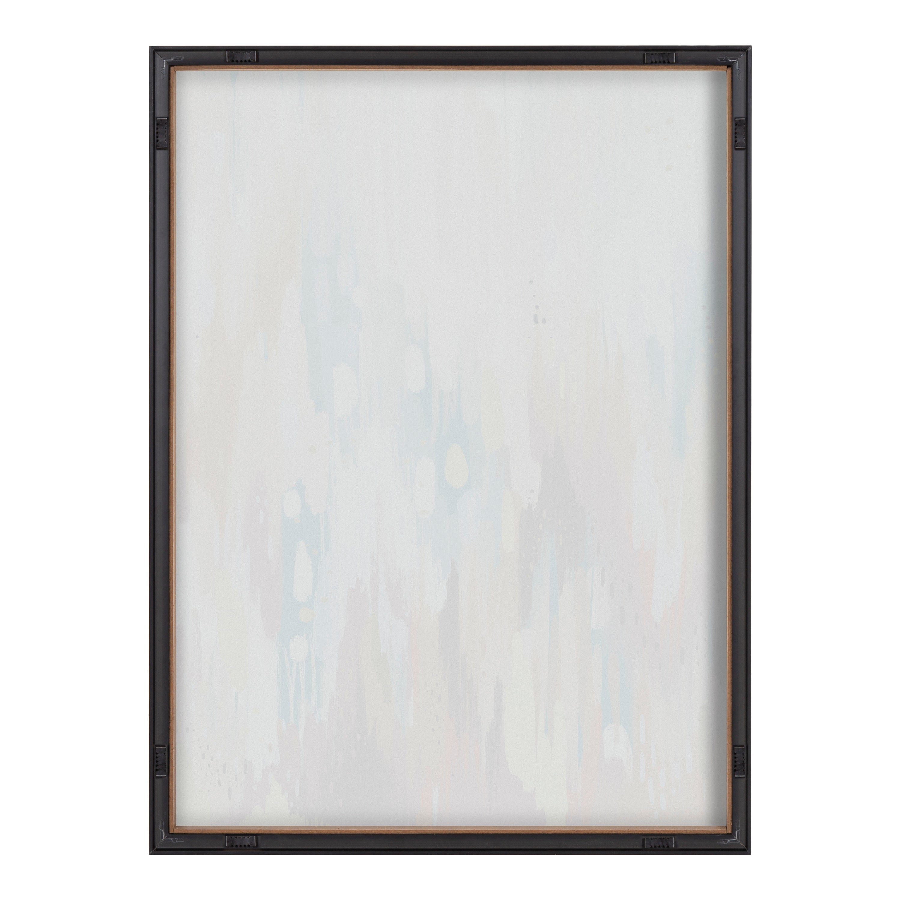 Blake Brushstroke 133 Framed Printed Glass by Jessi Raulet of Ettavee