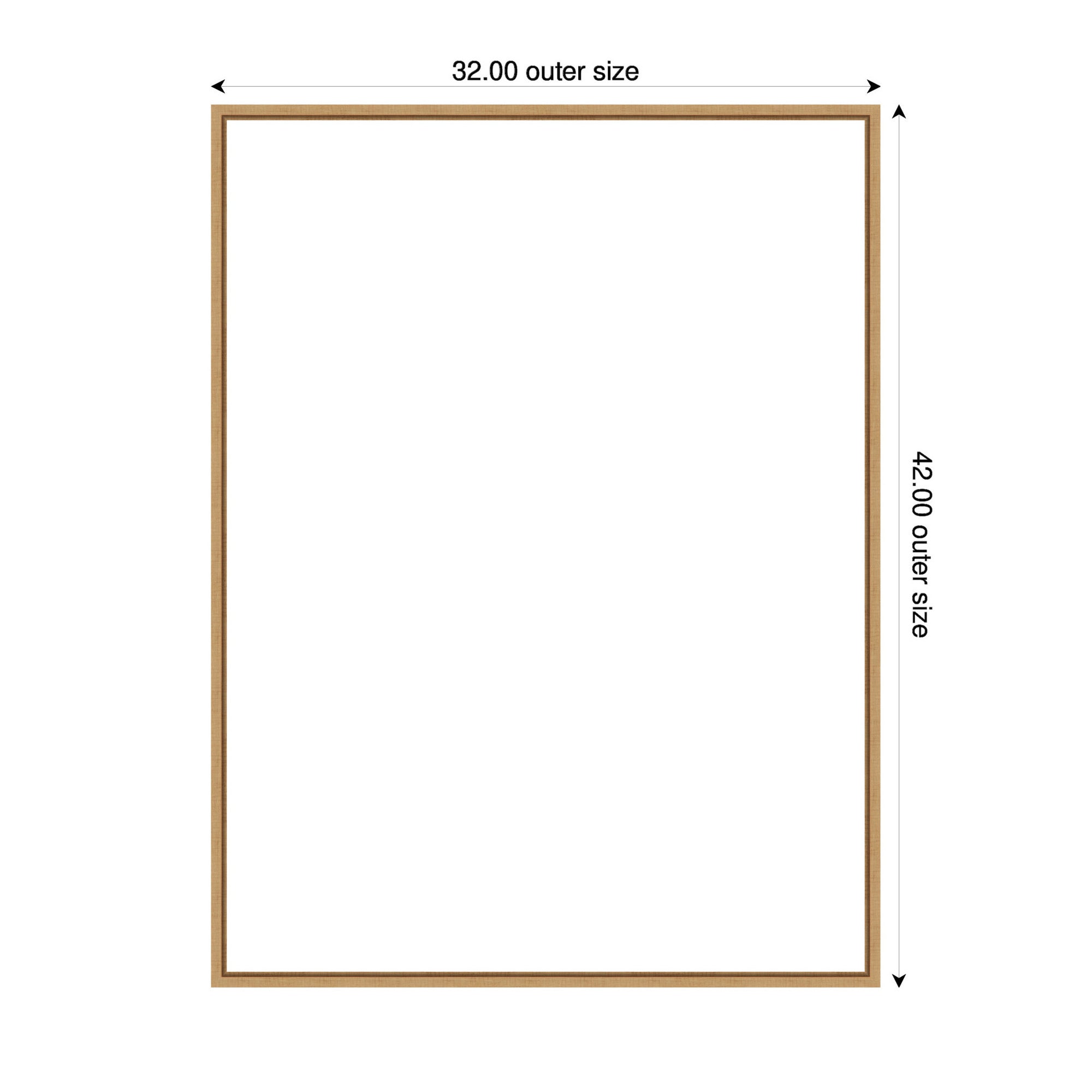 Art Set 2 Piece Set 31x41 Sylvie Natural 2