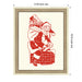 Mounted Canvas Castellan Distressed White 13x16 2