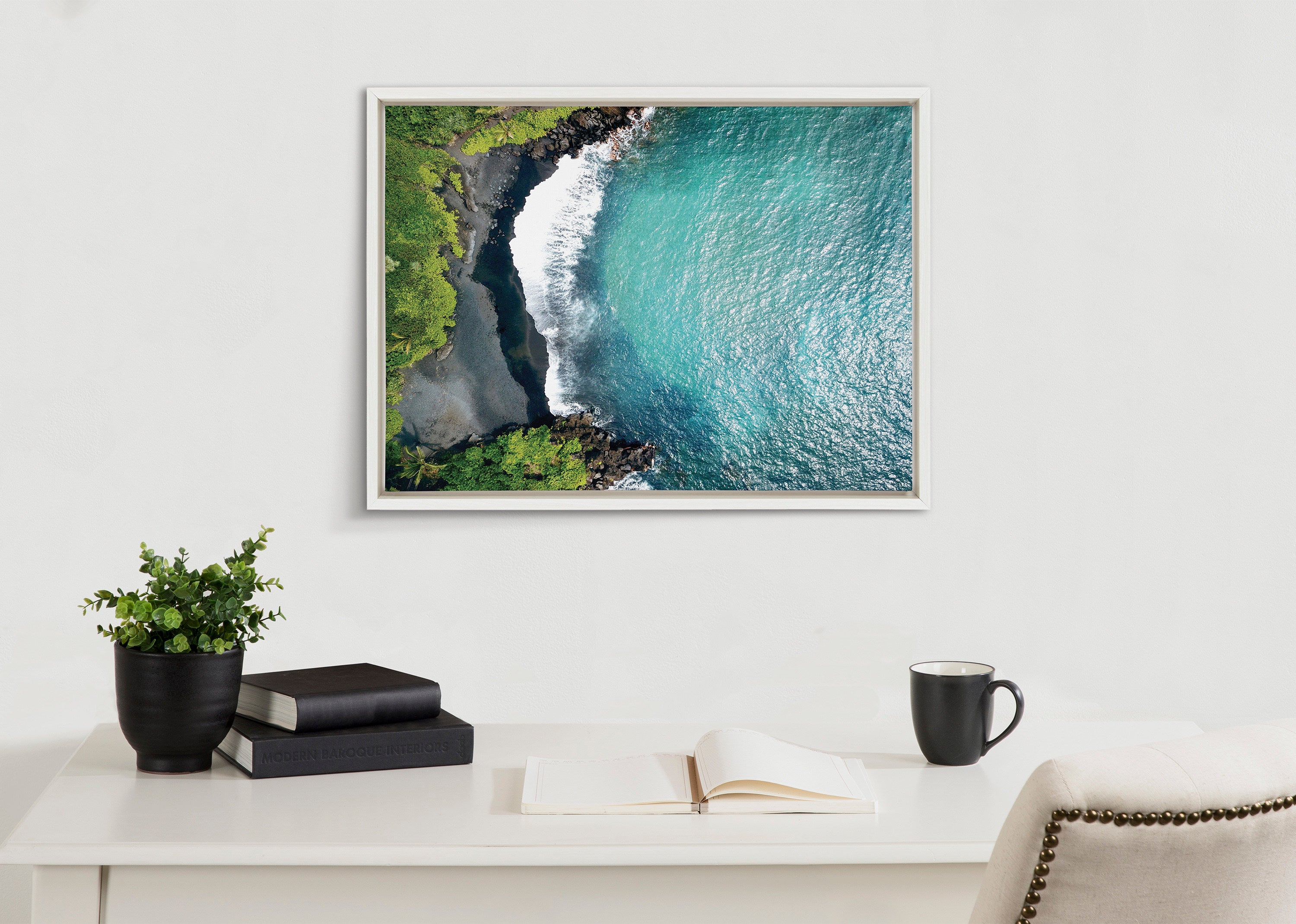 Framed Canvas Sylvie White 18x24 8