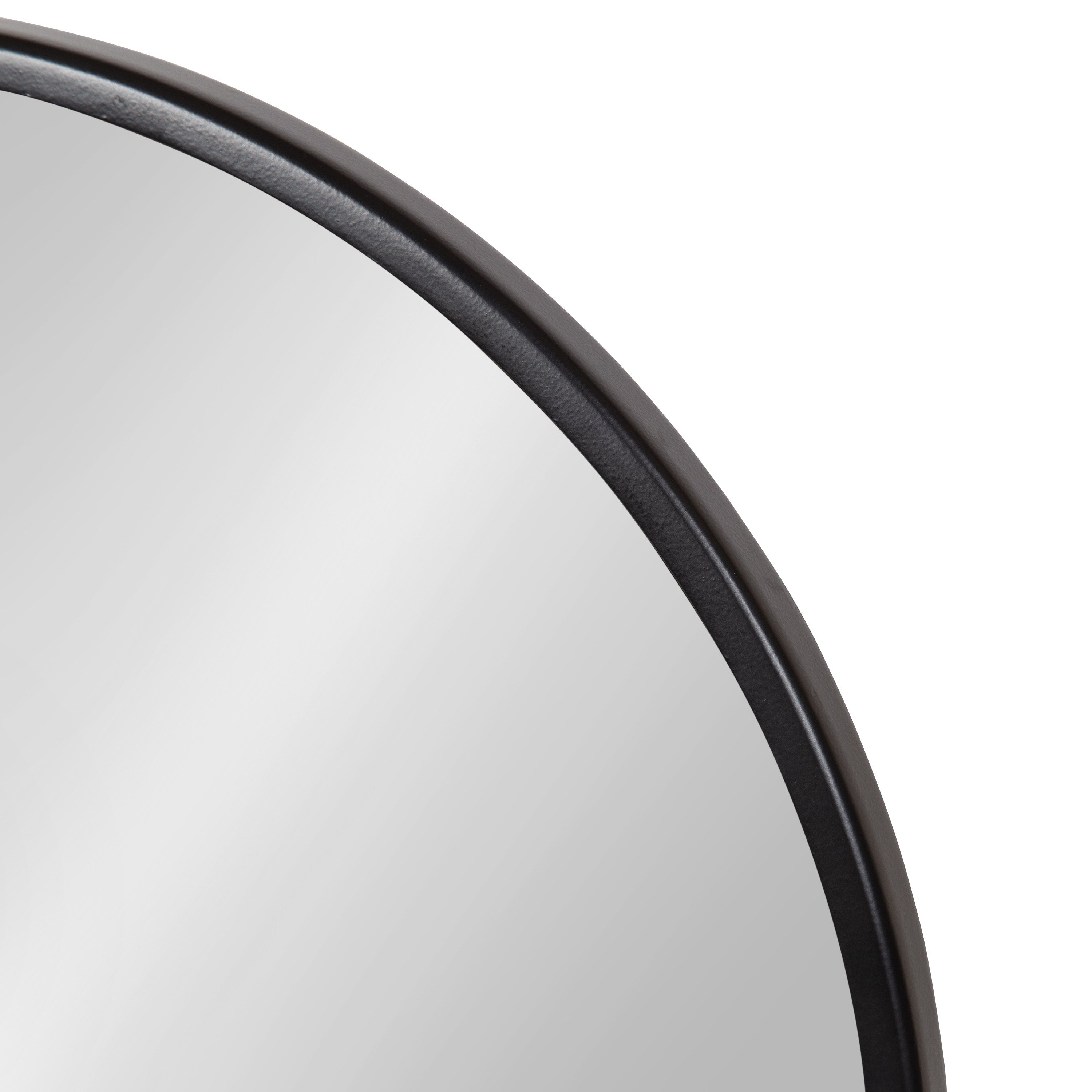 Tabletop Mirror Brown Black 18x22 6