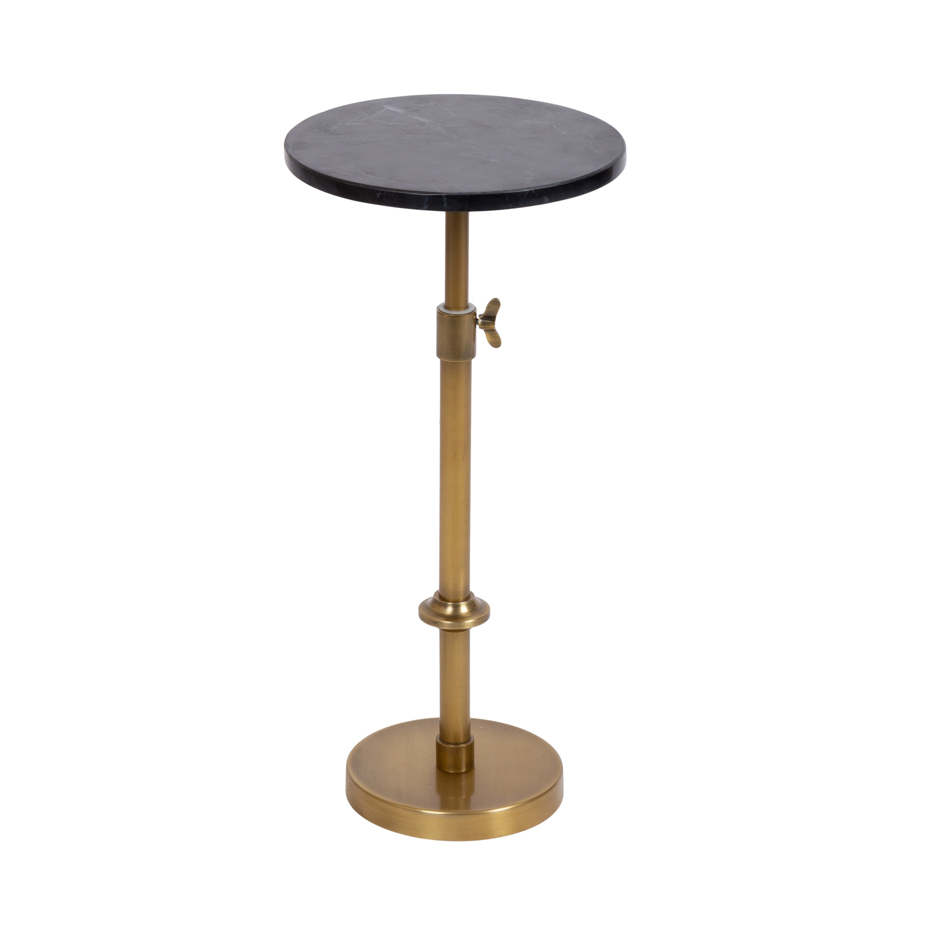 Drink Table Black Gold 10x10x30 1