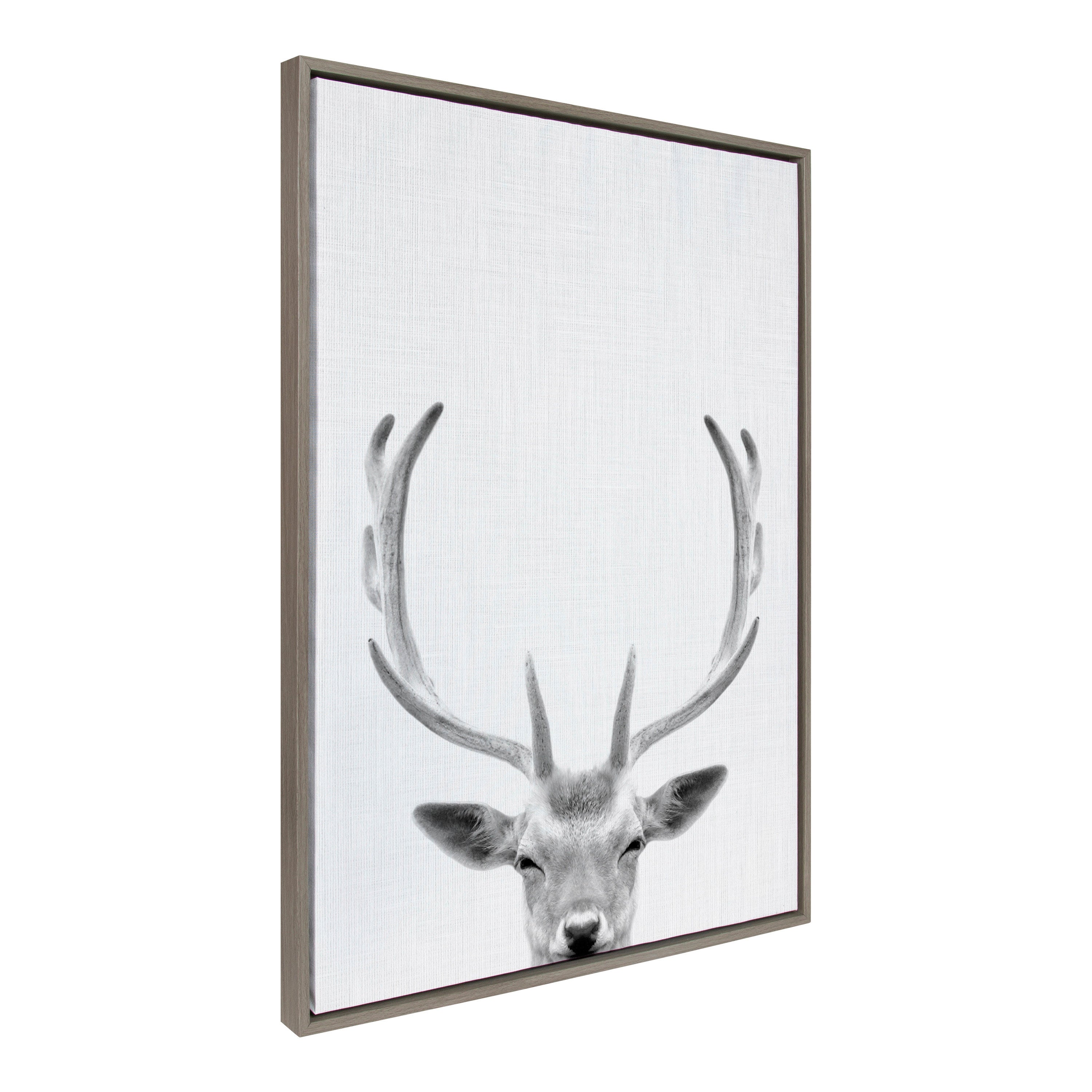 Framed Canvas Sylvie Graywash 28x38 1
