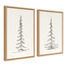 Art Set 2 Piece Set 18x24 Sylvie Natural 2
