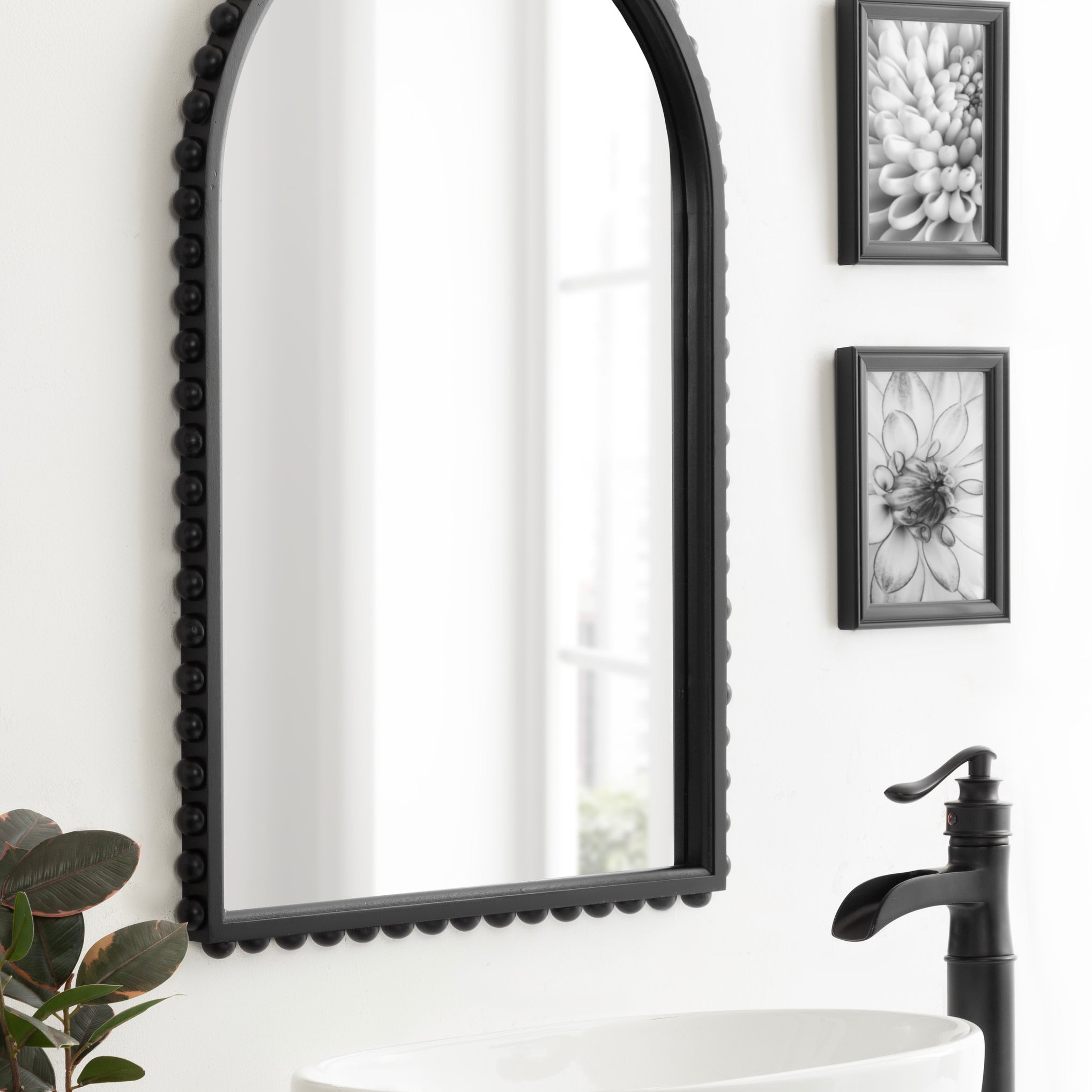 Arch Mirror 20x30 Black 6