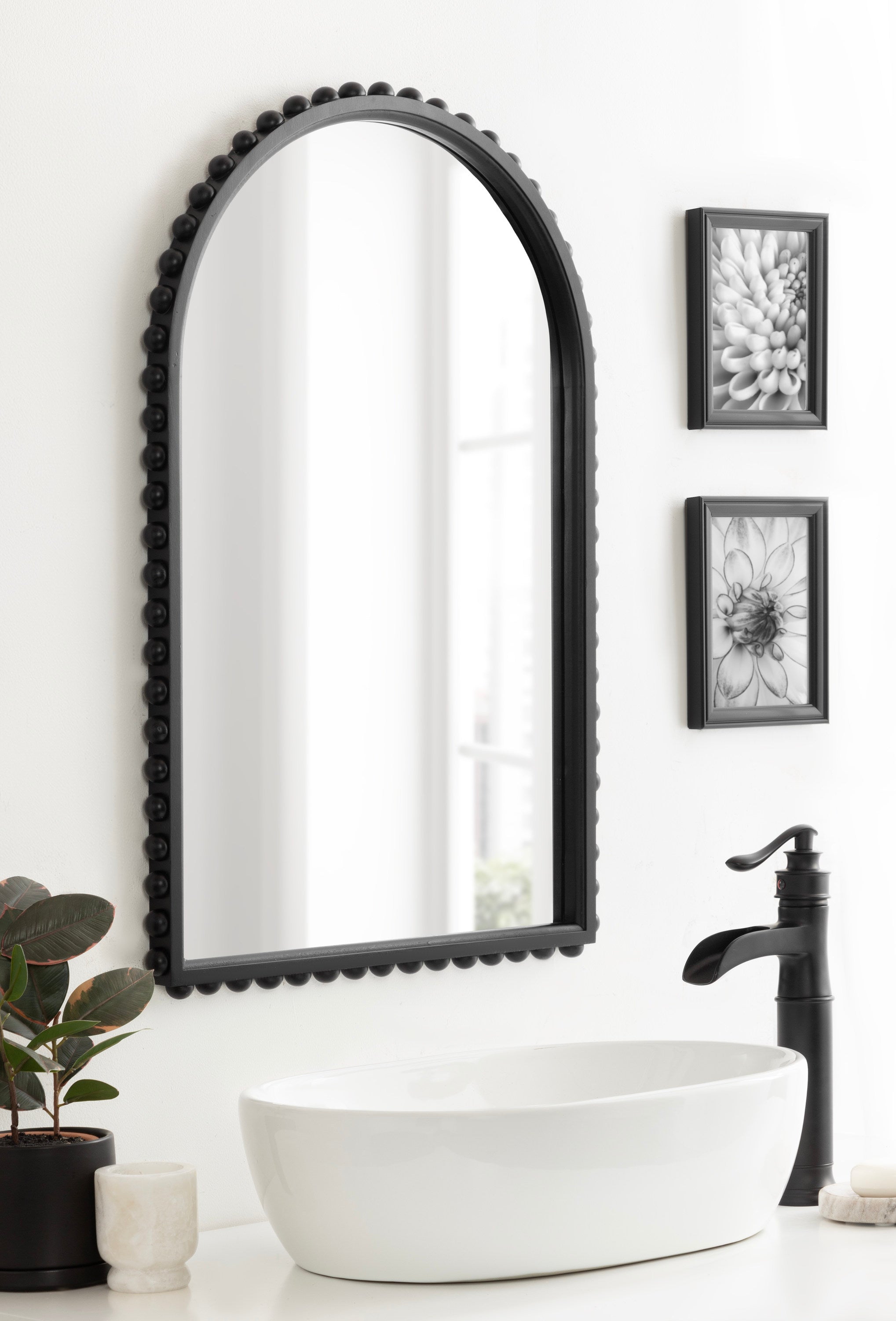 Arch Mirror Black 20x30 6