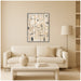 Framed Canvas 32x42 Sylvie Graywash 5