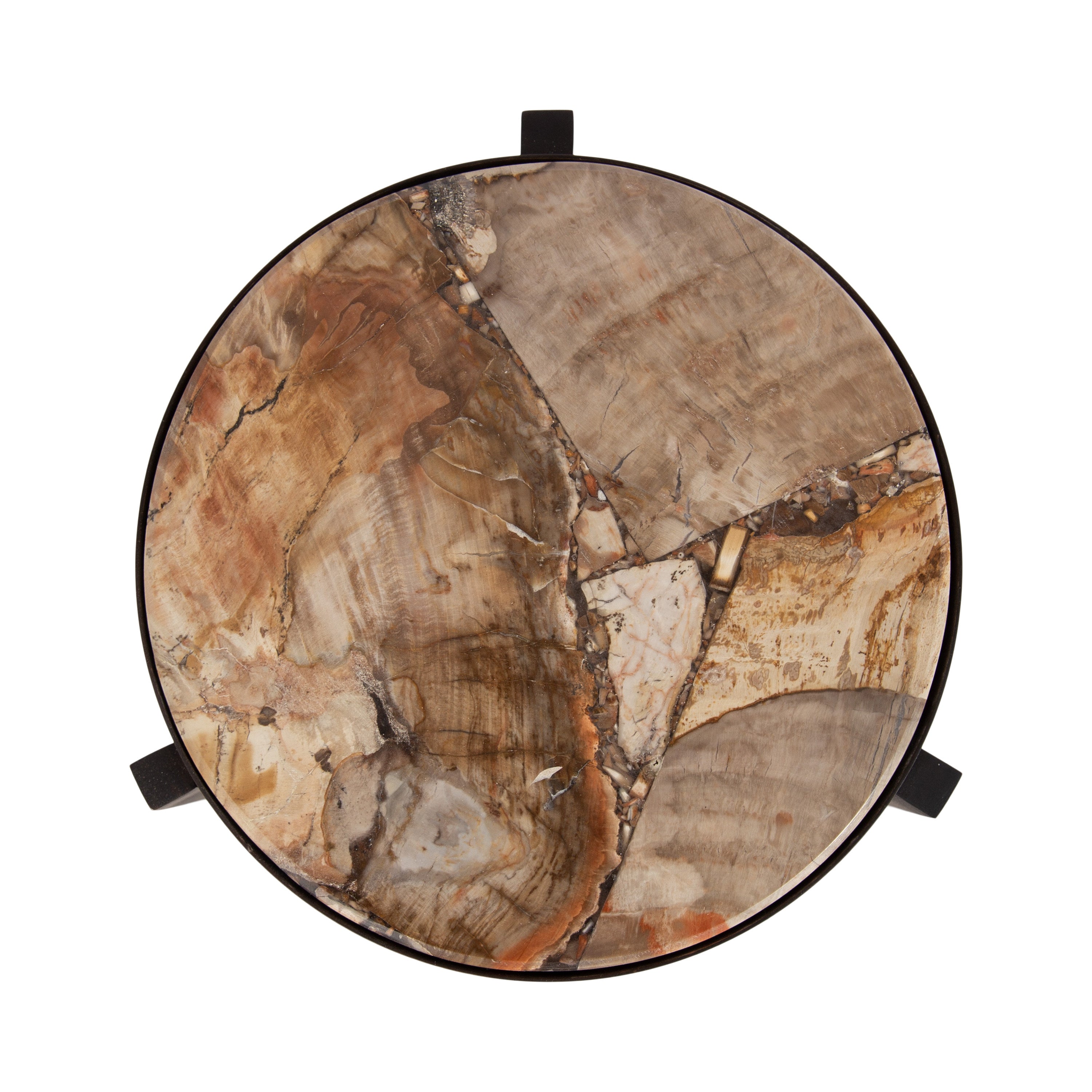 Drink Table Brown Bronze 9x9x23 4