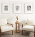 Wall Frame 16x20 matted to 8x10 White Natural 7