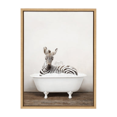 Framed Canvas Sylvie Natural 18x24 2
