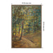 Framed Canvas 23 x 33 Sylvie Walnut 2