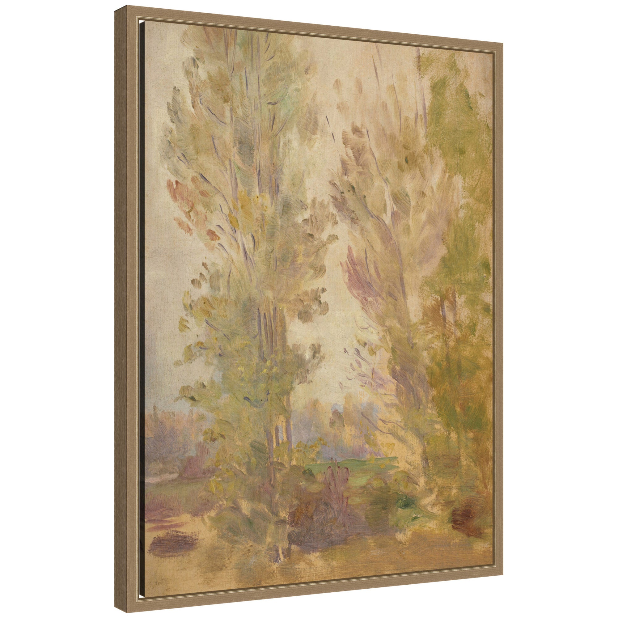 Framed Canvas 18x24 Sylvie Dark Gold 1