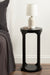 Drink Table Black 12x12x23 7