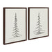 Art Set 2 Piece Set 18x24 Sylvie Walnut 2
