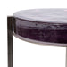 Drink Table Purple Silver 9x9x23 3
