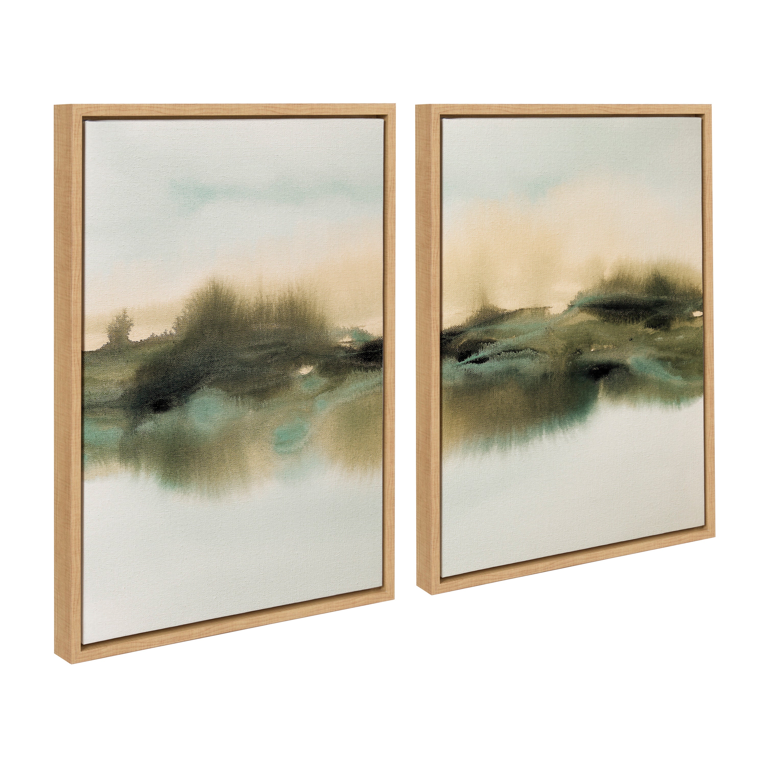 Art Set 2 Piece Set 18x24 Sylvie Natural 1
