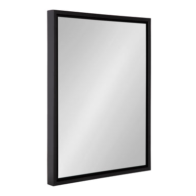 Rectangle Mirror Black 18x24 1