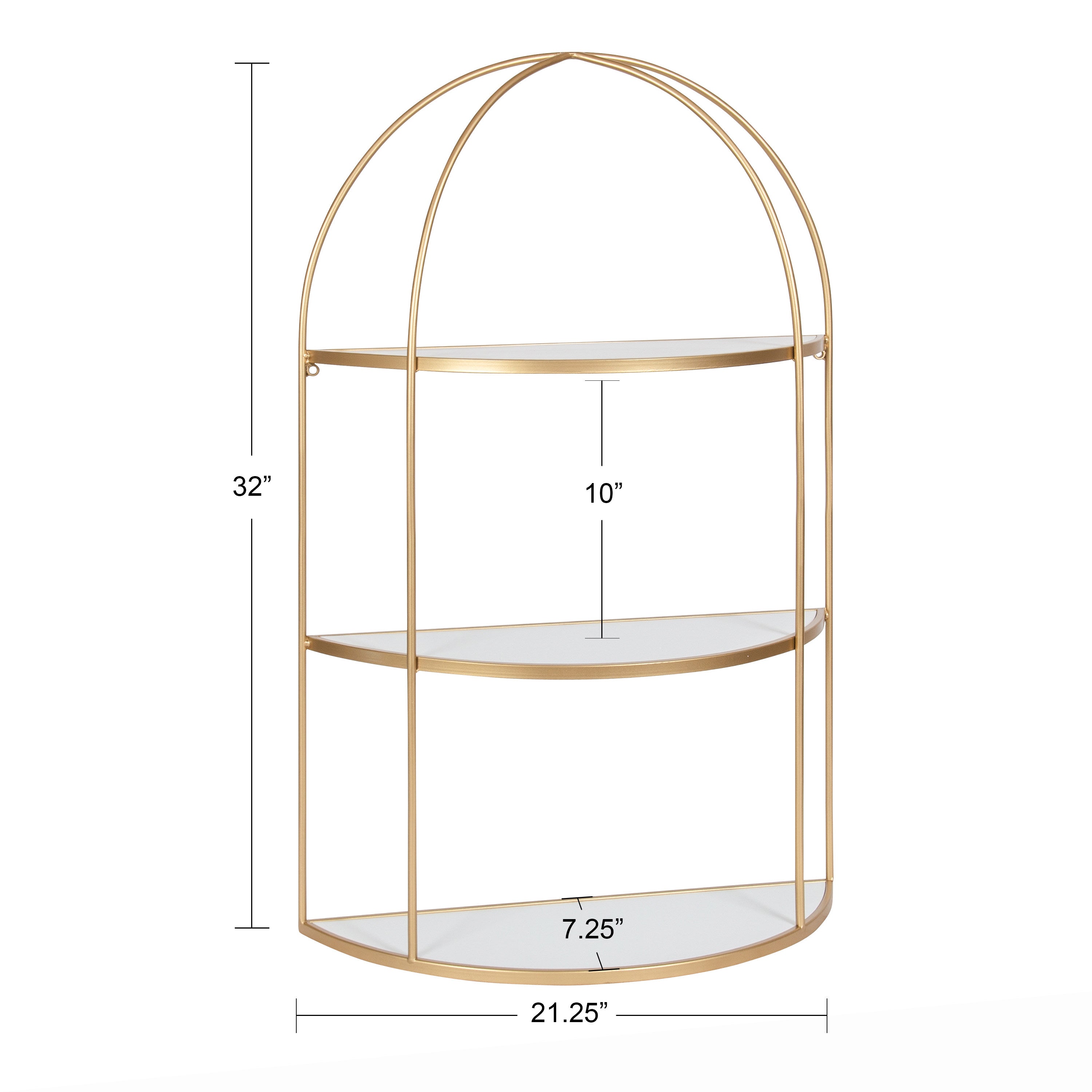 Freade Tiered Wall Shelf