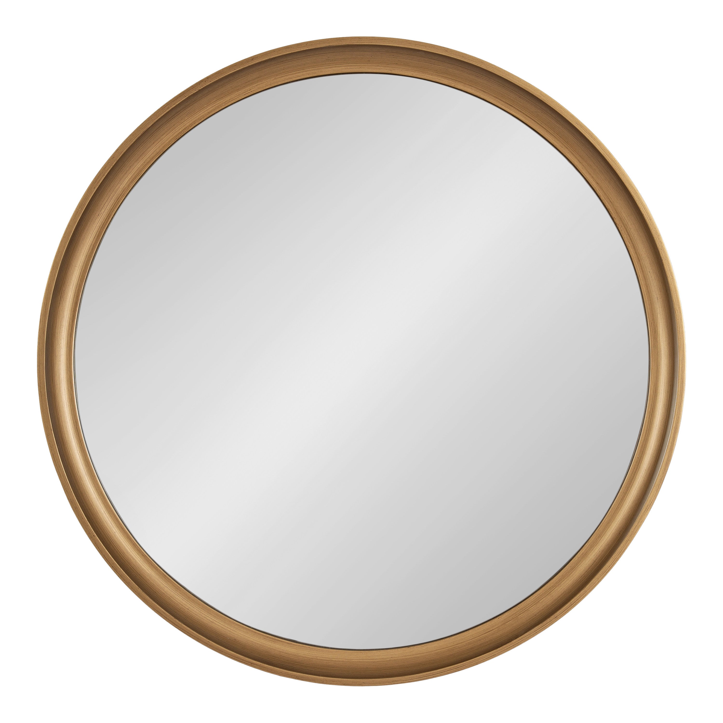 Round Mirror Gold 30" Diameter 5