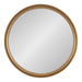 Round Mirror Gold 30" Diameter 5