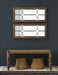 Decorative Mirror Walnut Brown 13x30 7