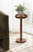 Drink Table Rustic Brown 10x10x22 8