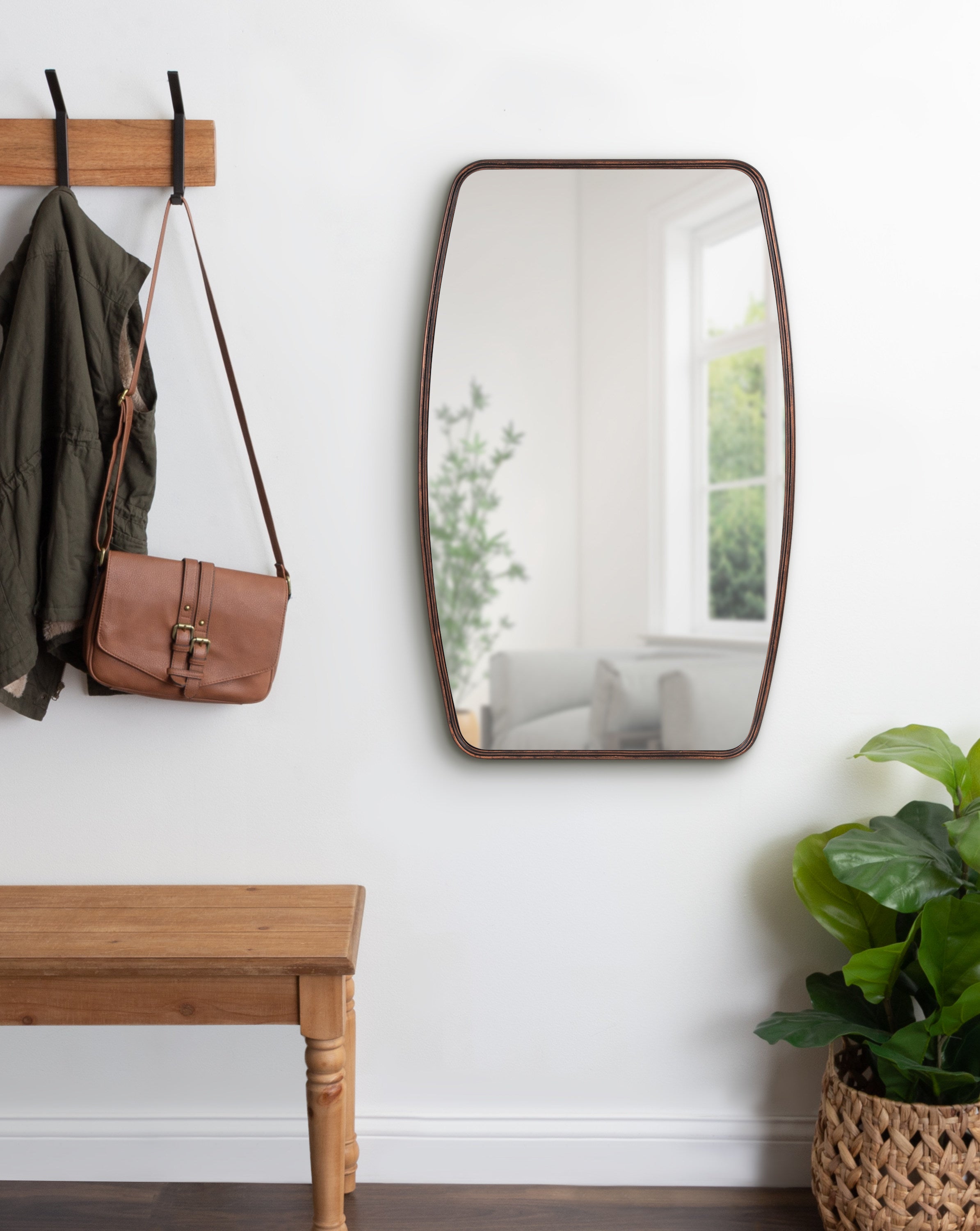 Capsule Mirror Bronze 20x32 8
