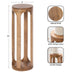 Drink Table Natural 8x8x23 2