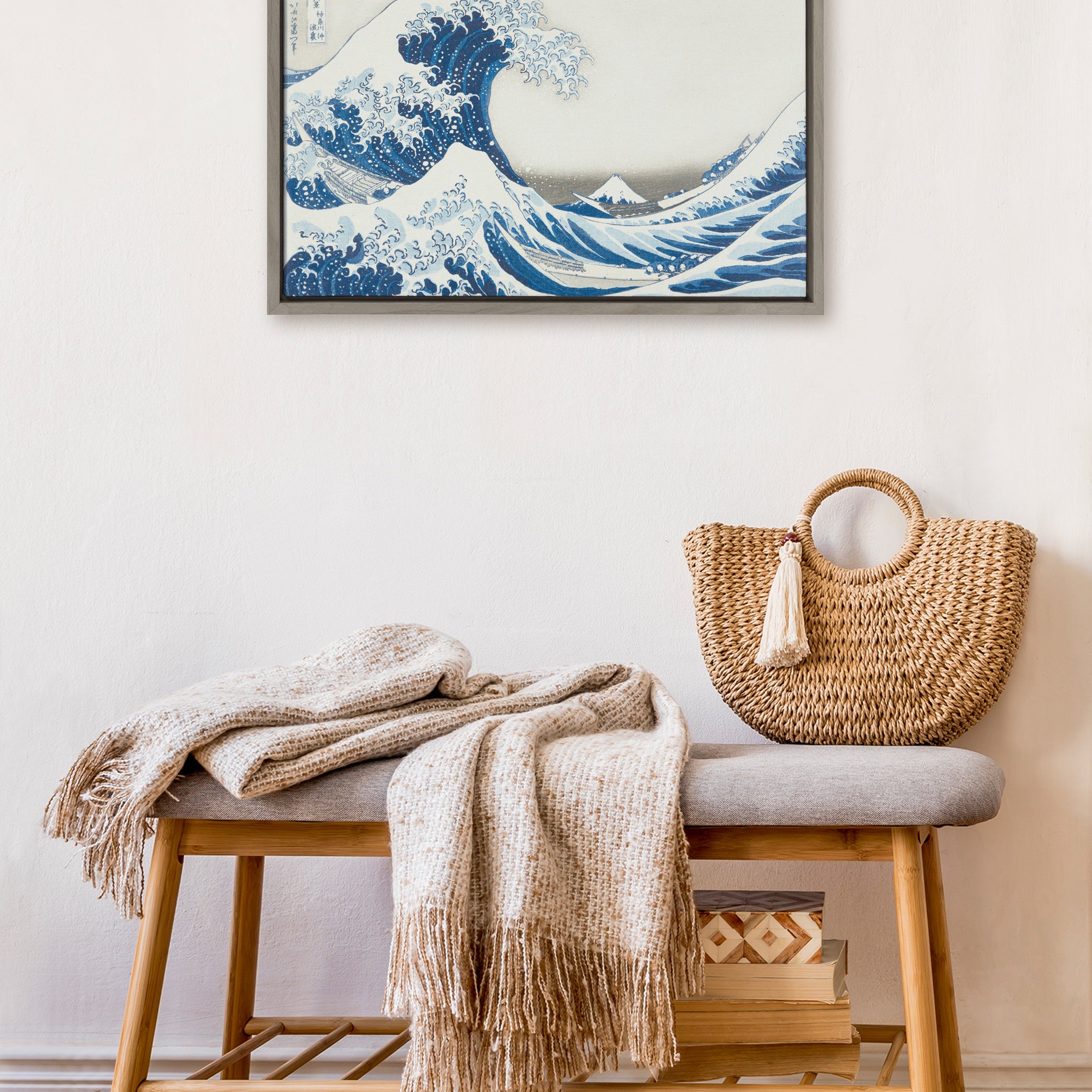 Framed Canvas Sylvie Graywash 18x24 5