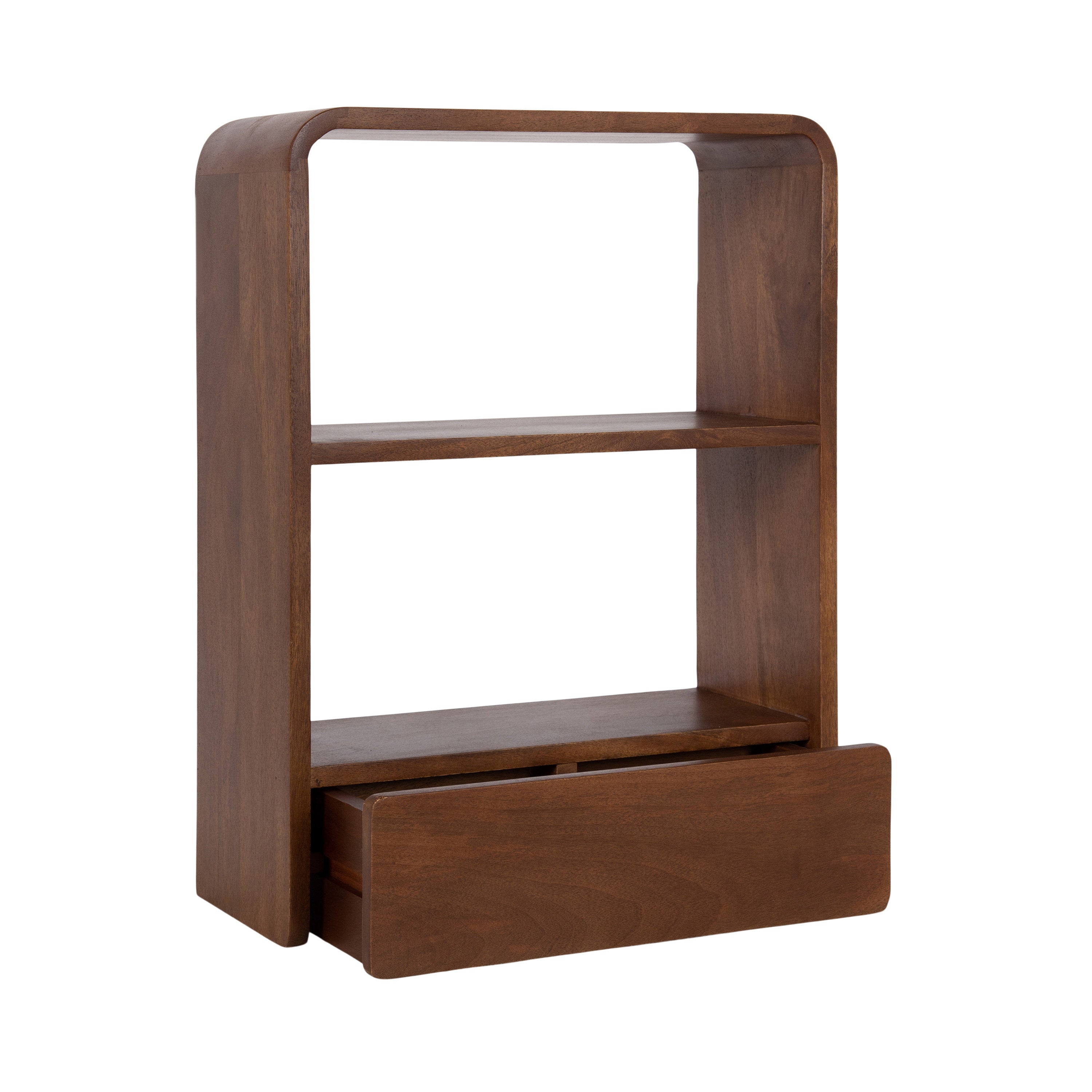 Functional Shelf Walnut Brown 18x24 5