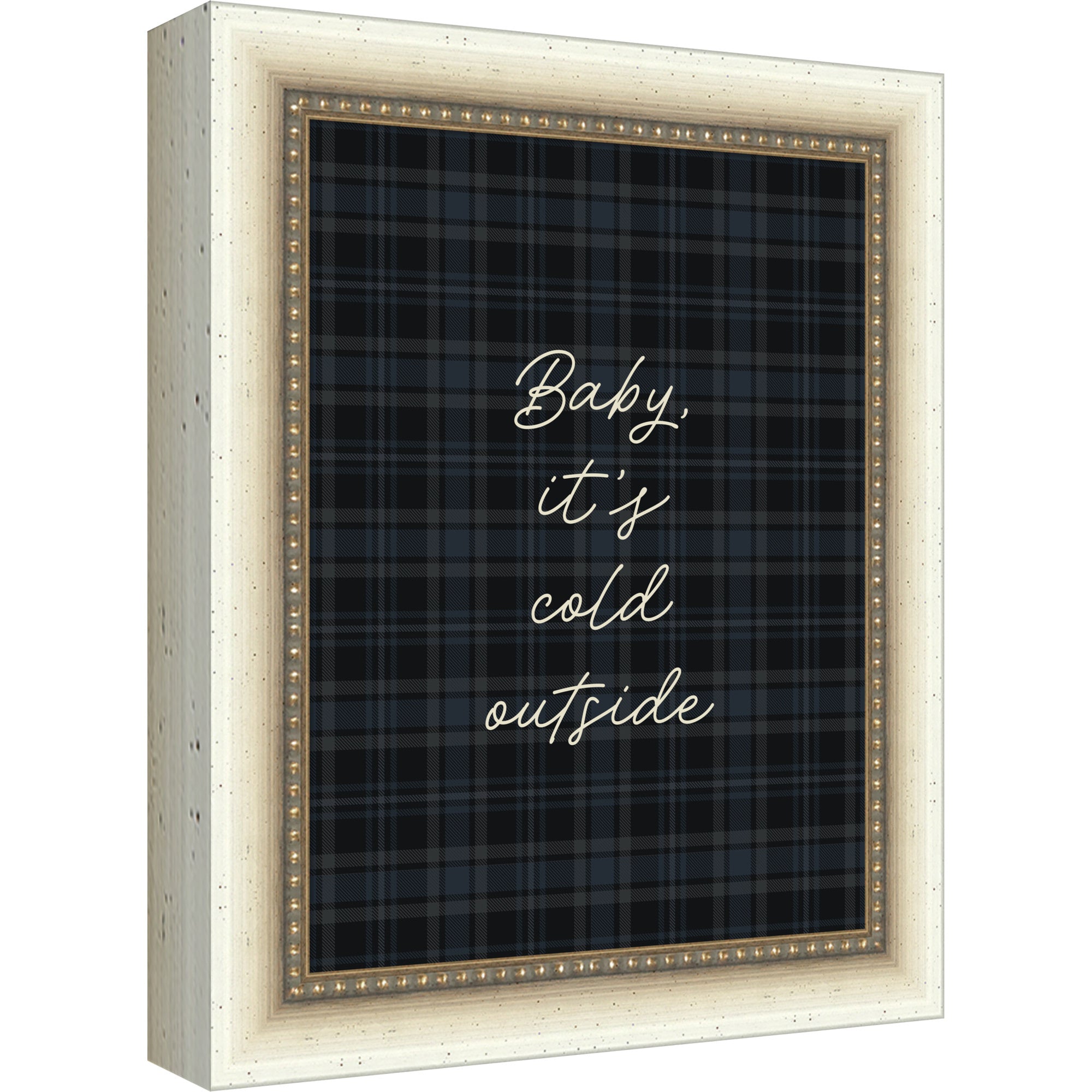 Mounted Canvas Belmont Distress White 10x12 1