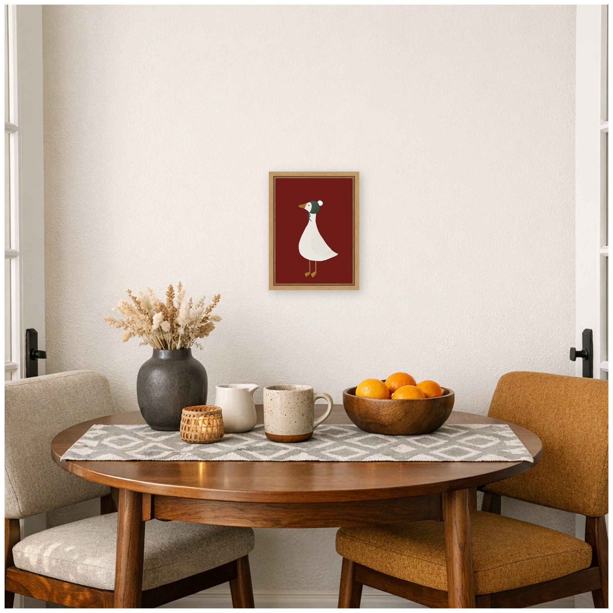 Framed Canvas Sylvie Natural 10x13 6