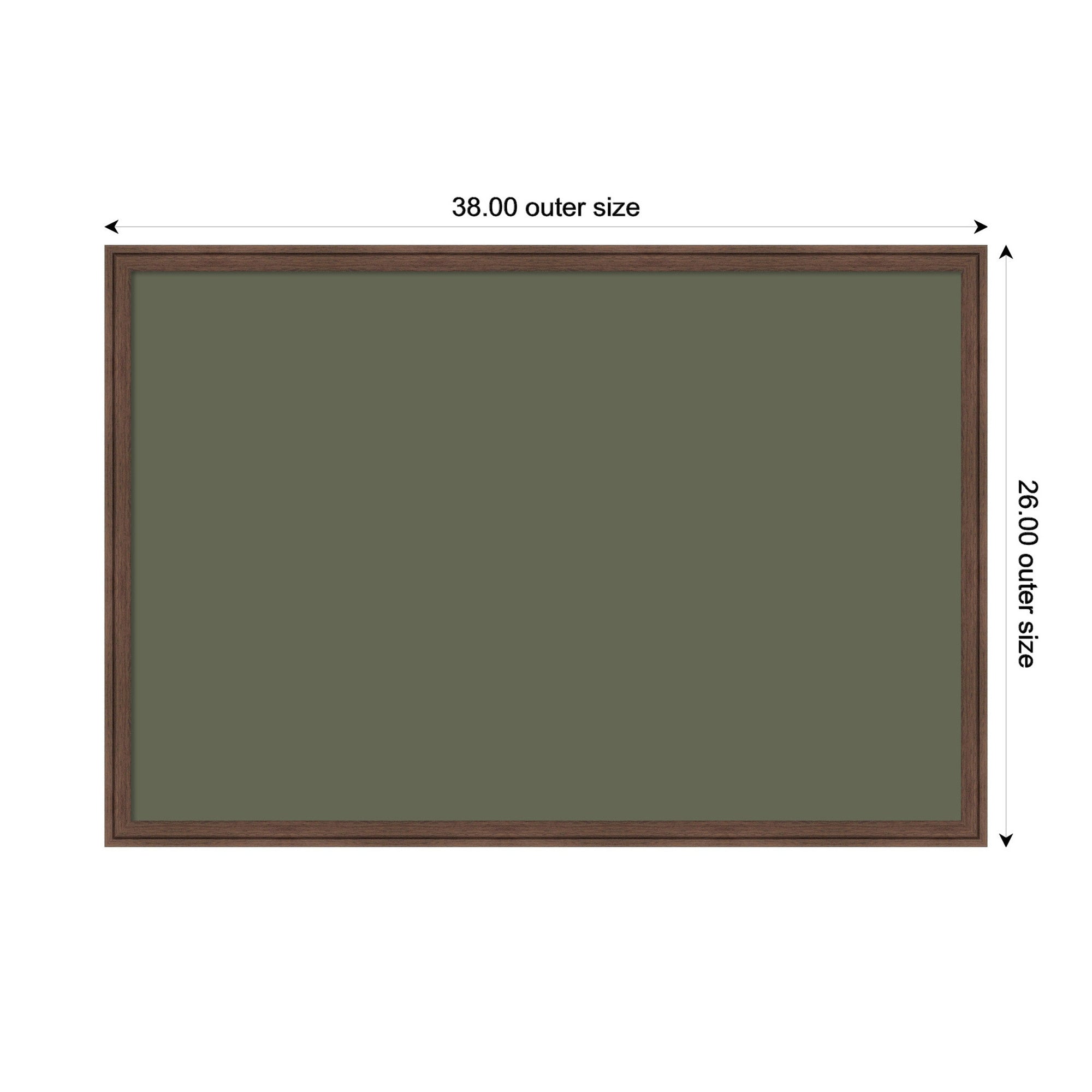 Pinboard Florence Medium Brown 38x26 2