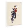 Sylvie Vintage Cowgirl Framed Canvas by Corinna Buchholz of Piddix