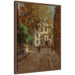 Framed Canvas Sylvie Walnut 18x24 1
