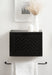 Floating Side Table Black 16x10x12 8