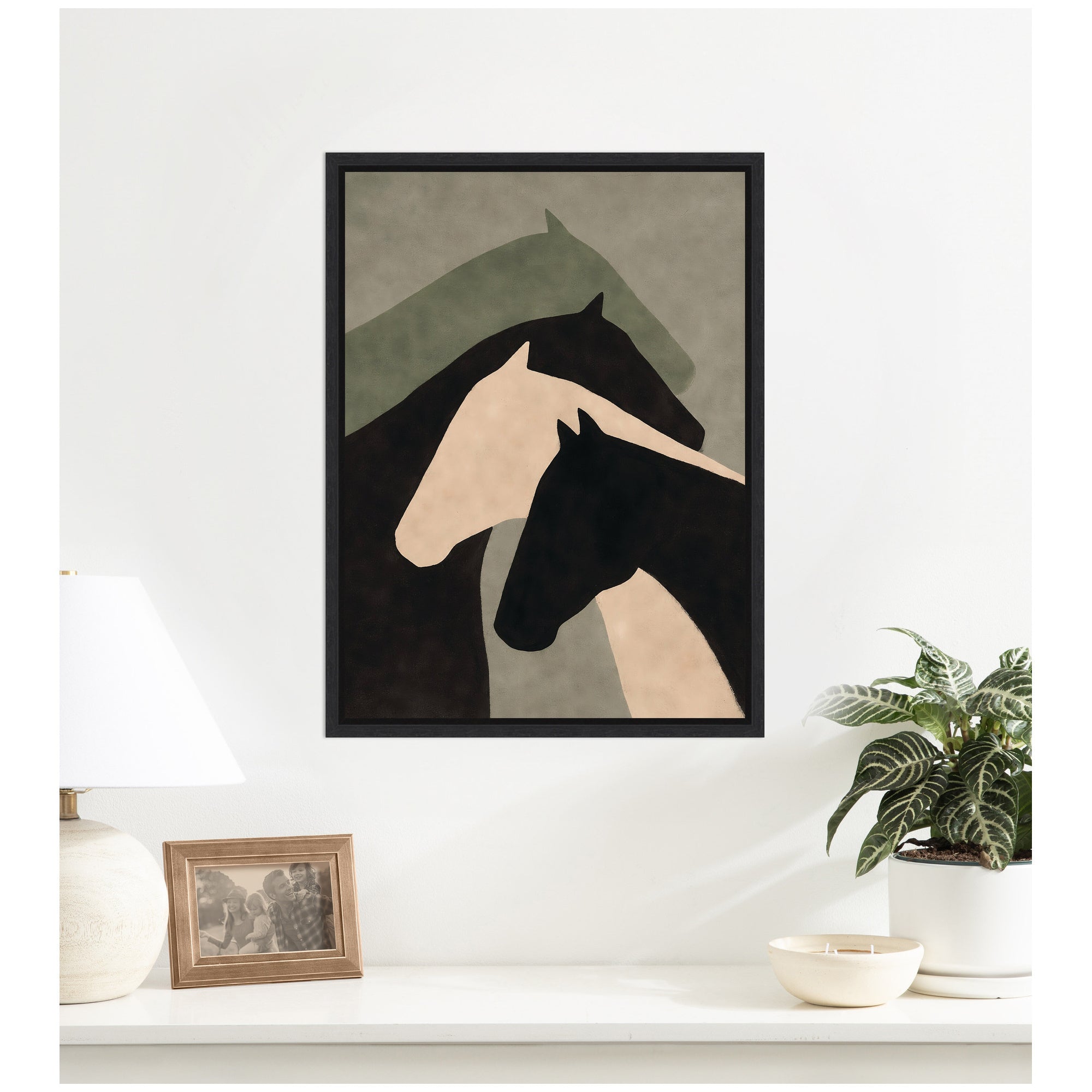 Framed Canvas 18x24 Sylvie Black 7