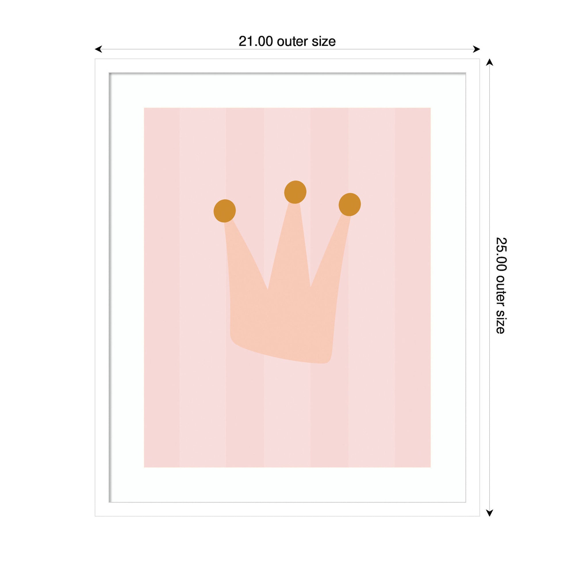 Crown by Laura Moss Framed Wall Art Print